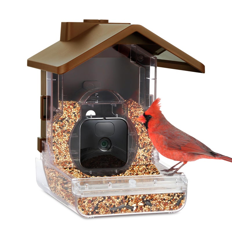 واسيرستين حافظة كاميرا Wasserstein Bird Feeder متوافقة مع كاميرات Blink Wyze & Ring الأمنية بما في ذلك Blink Outdoor 4 Wyze Cam OG وكاميرا Ring Stick Up (الكاميرا غير متضمنة) - Image 1